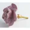 Möbelknöpfe/Porzellanknöpfe Rose rosa - 18