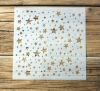 Schablone Muster - Sterne - 11